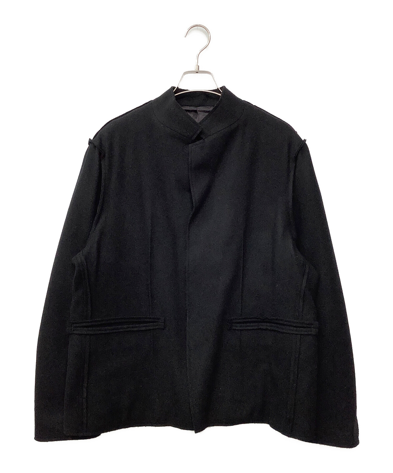 中古・古着通販】ALMOSTBLACK (オールモストブラック) ノーカラー 中古・古着通販】ALMOSTBLACK (オールモストブラック) ノーカラー