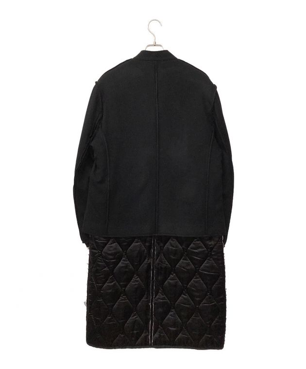 中古・古着通販】ALMOSTBLACK (オールモストブラック) ノーカラー