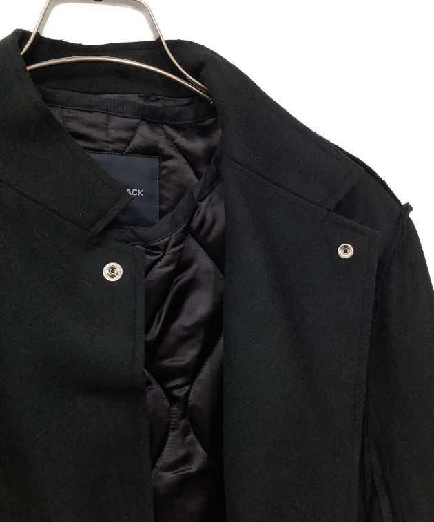 中古・古着通販】ALMOSTBLACK (オールモストブラック) ノーカラー