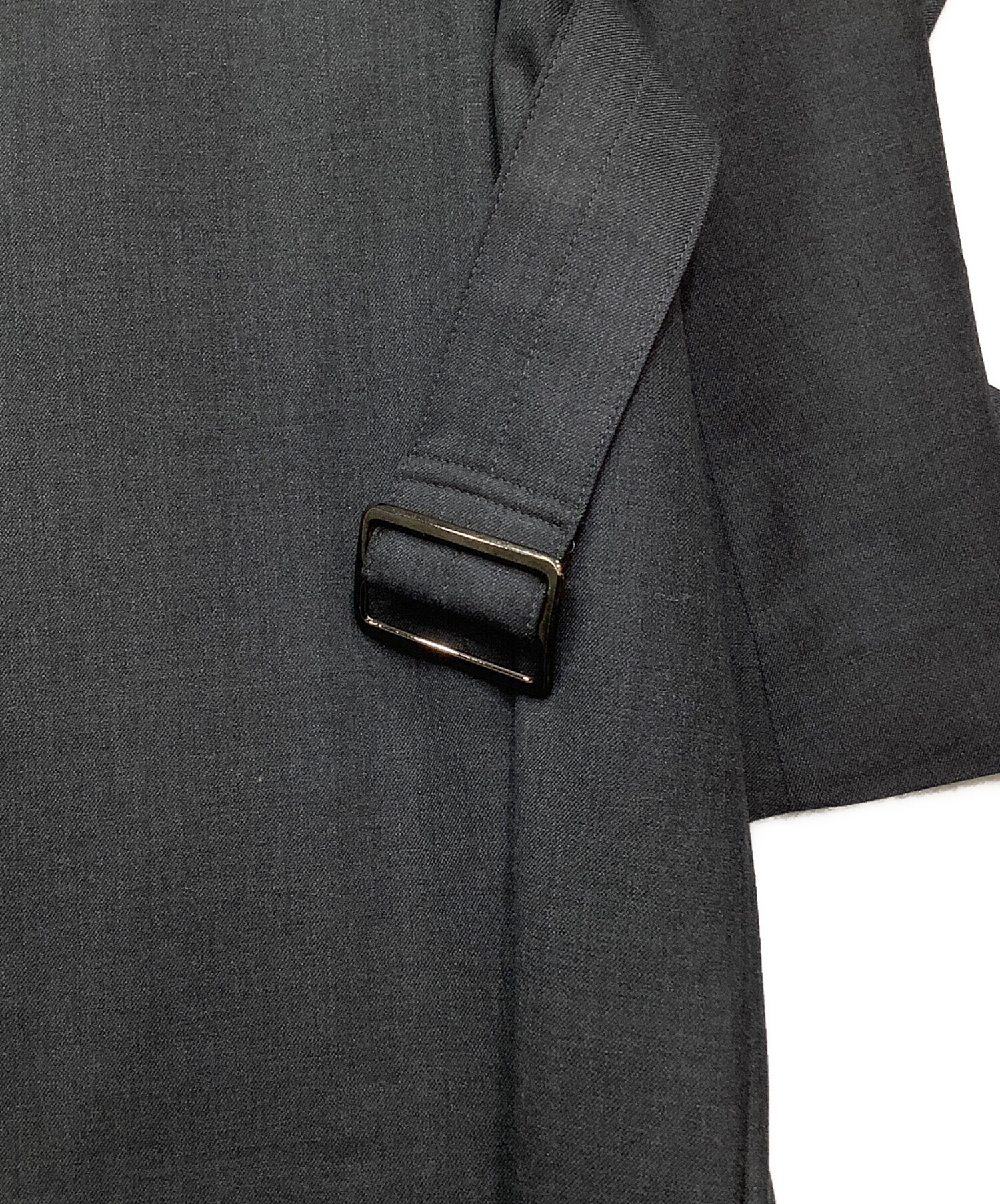 中古・古着通販】juha (ユハ) トレンチコート グレー サイズ:3 未使用