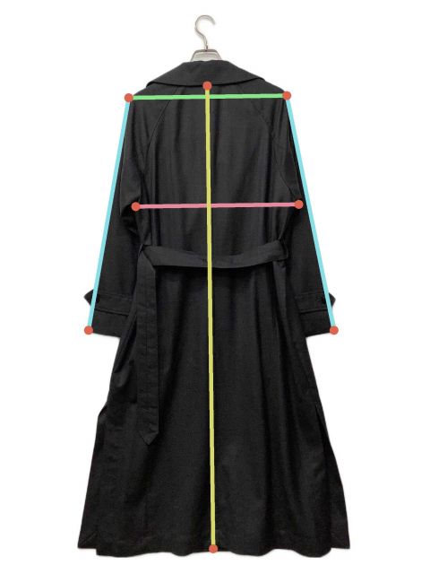 中古・古着通販】juha (ユハ) トレンチコート グレー サイズ:3 未使用