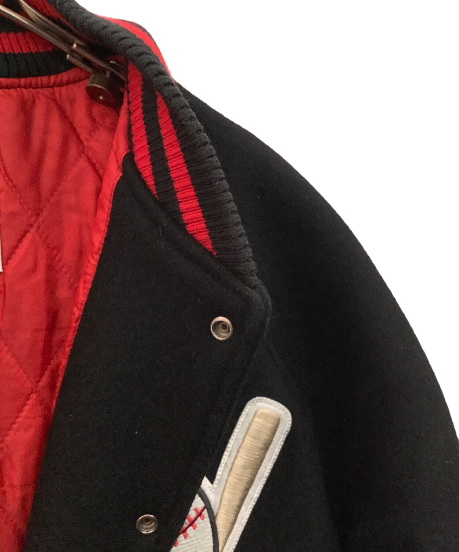 中古・古着通販】SWAGGER (スワッガー) スタジャン ネイビー サイズ:M