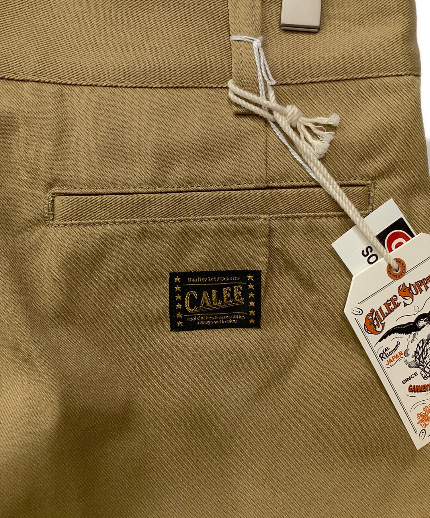 中古・古着通販】CALEE (キャリー) ワークパンツ ベージュ サイズ:L 未