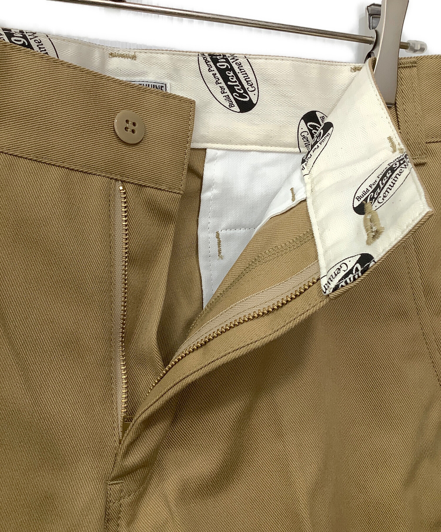 中古・古着通販】CALEE (キャリー) ワークパンツ ベージュ サイズ:L 未