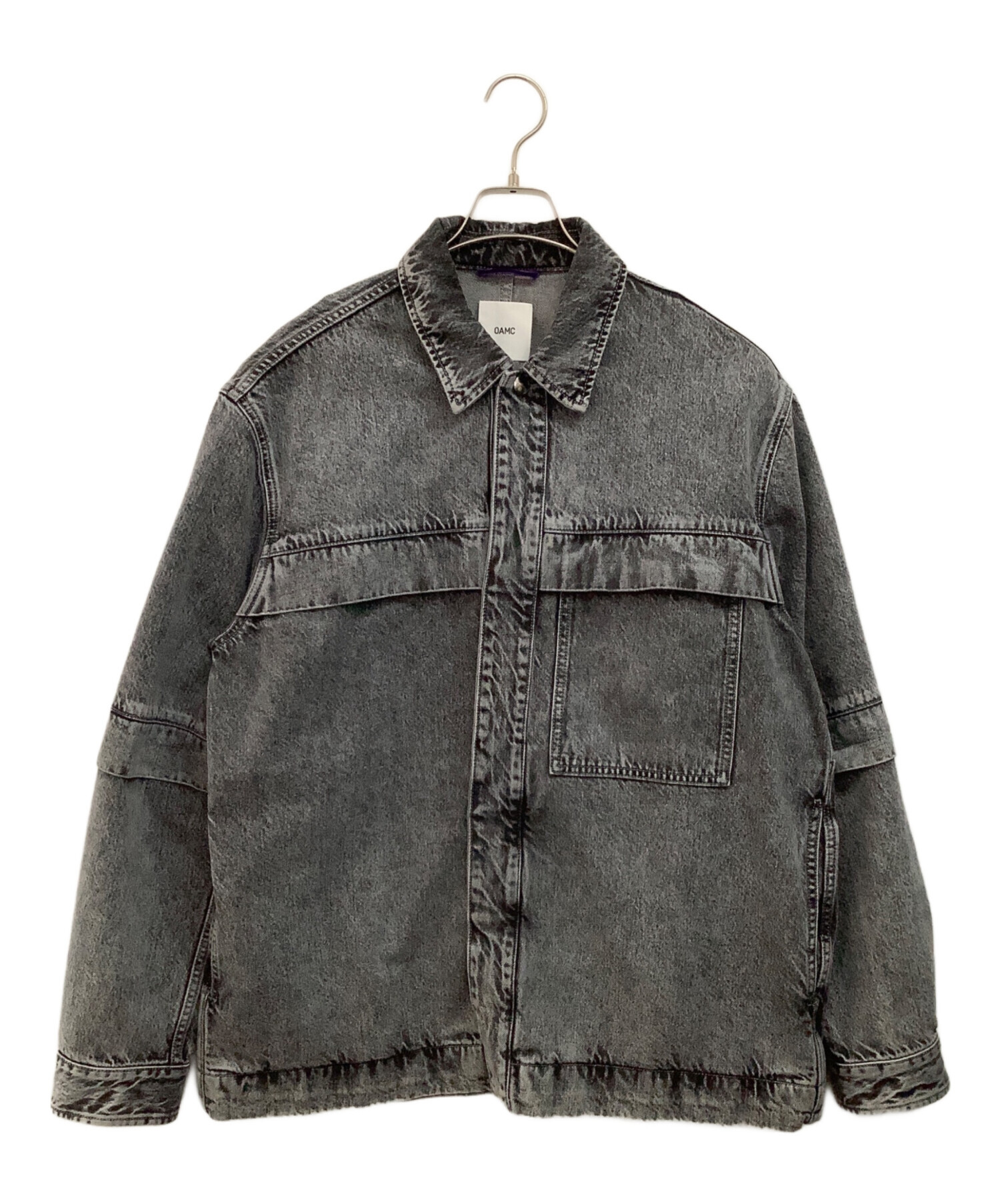 中古・古着通販】OAMC (オーエーエムシー) Sierra Denim Shirt グレー