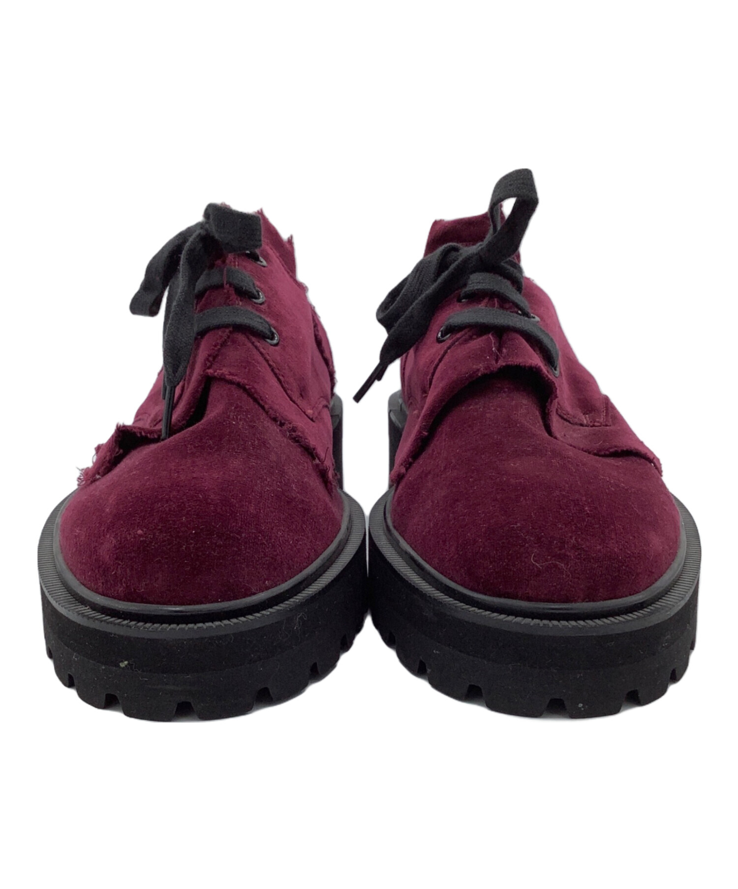 中古・古着通販】YOHJI YAMAMOTO (ヨウジヤマモト) scarpe in velluto 