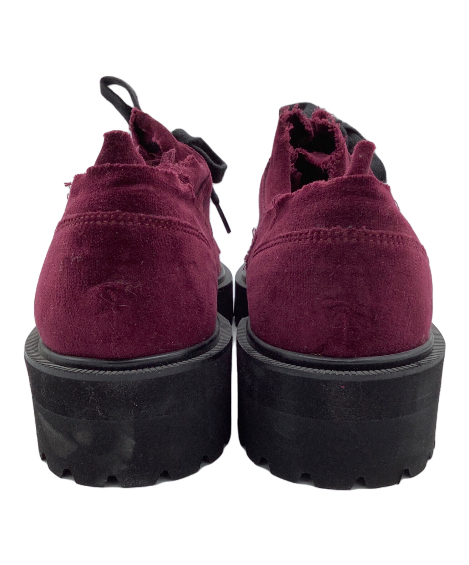 中古・古着通販】YOHJI YAMAMOTO (ヨウジヤマモト) scarpe in velluto 