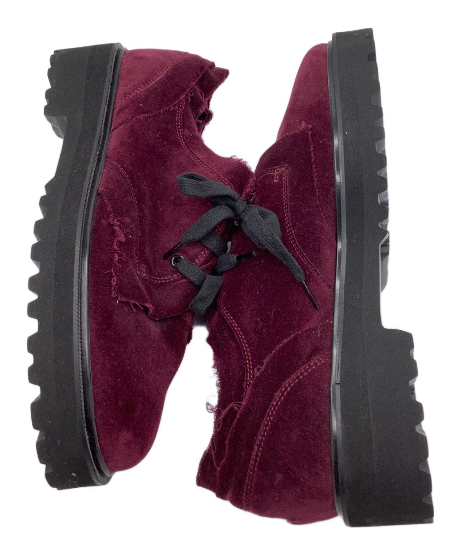 中古・古着通販】YOHJI YAMAMOTO (ヨウジヤマモト) scarpe in velluto 