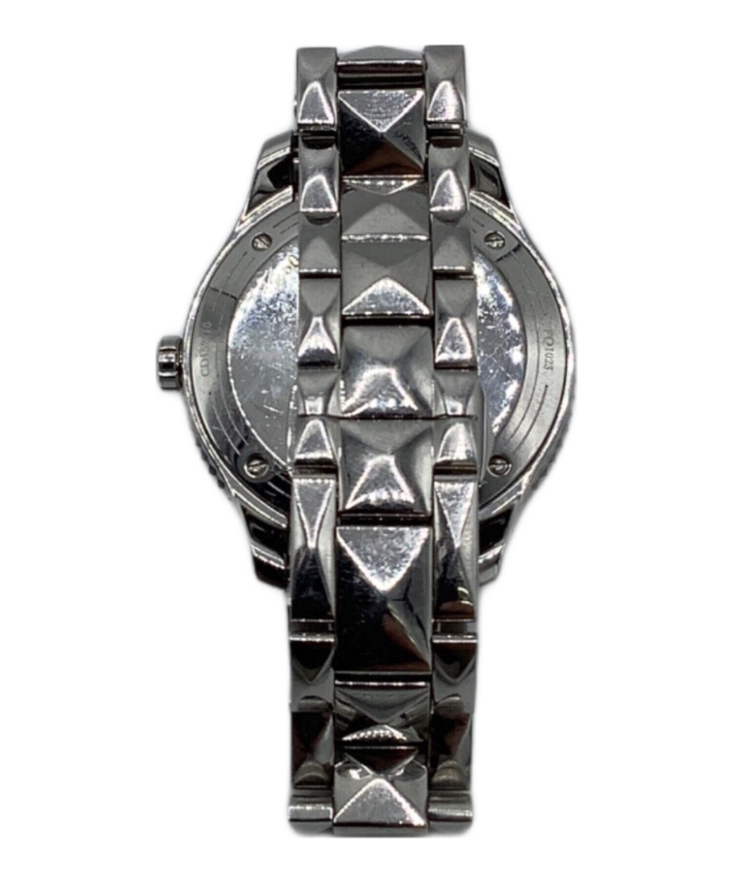 Dior ディオール CD151110M001 モンテーニュ ダイヤモンドベゼル 腕時計 SS SS レディース [中古] Dior ディオール CD151110M001 モンテーニュ ダイヤモンドベゼル
