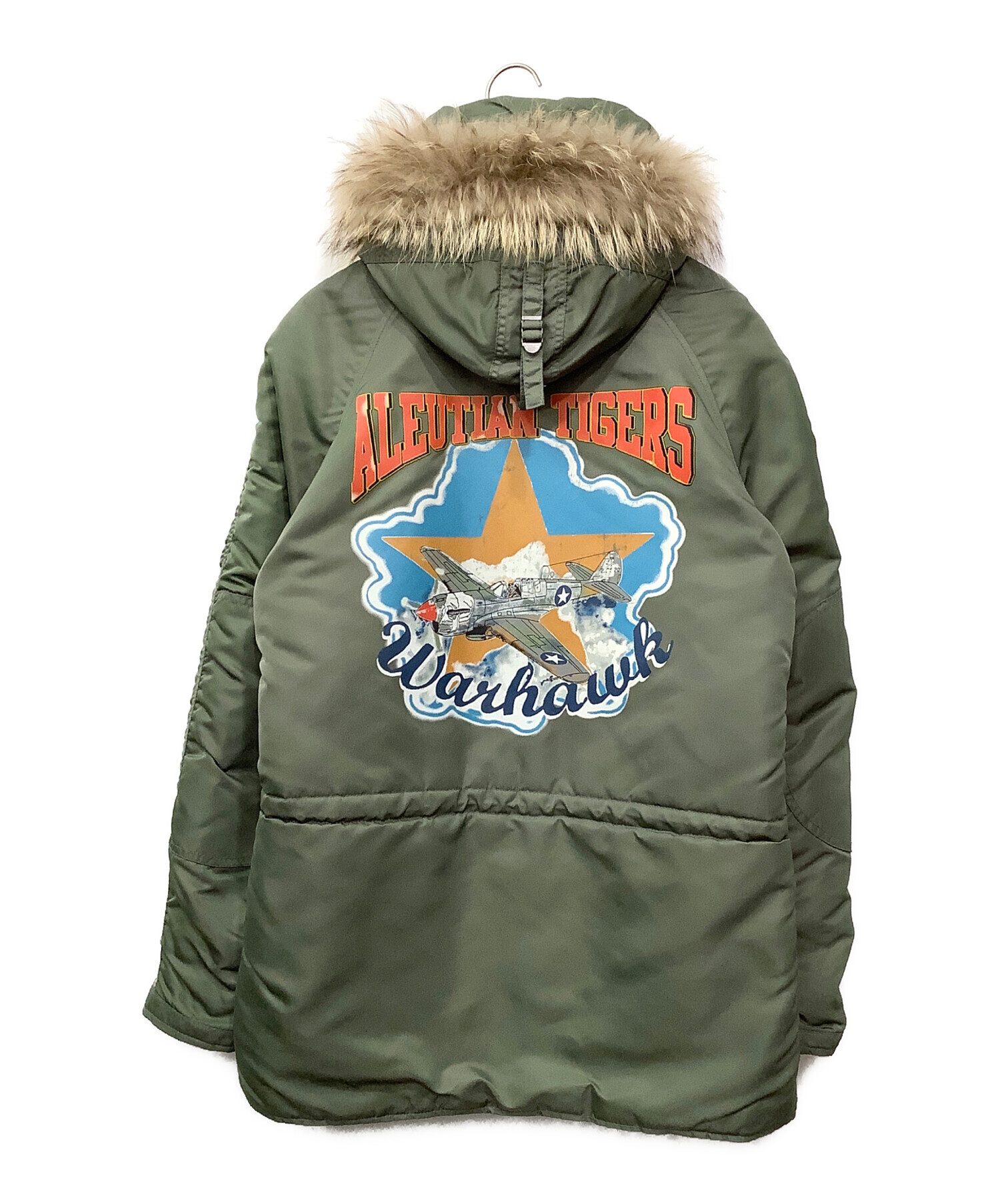 中古・古着通販】AVIREX (アヴィレックス) N-3Bタイプコート カーキ