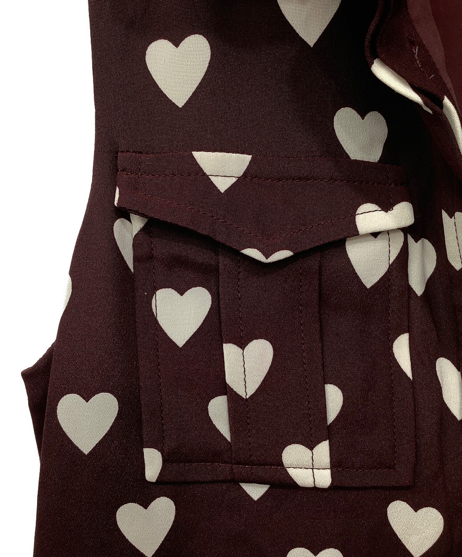 バーバリー Burberry ワンピース ハート柄 10Y 135cm チルドレン 