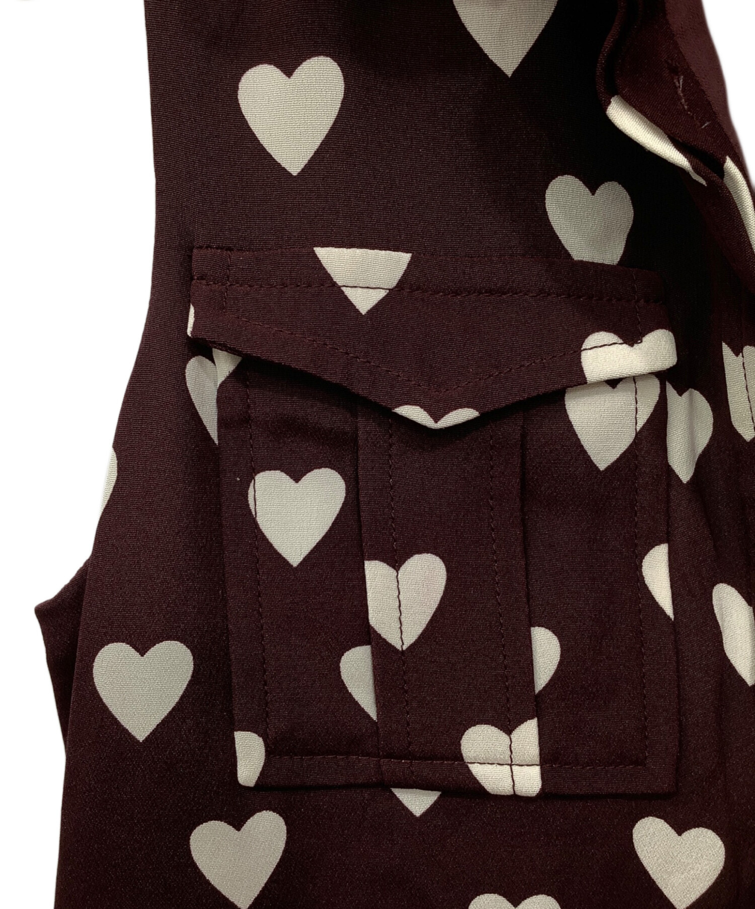 中古・古着通販】BURBERRY (バーバリー) ノースリーブシルクワンピース