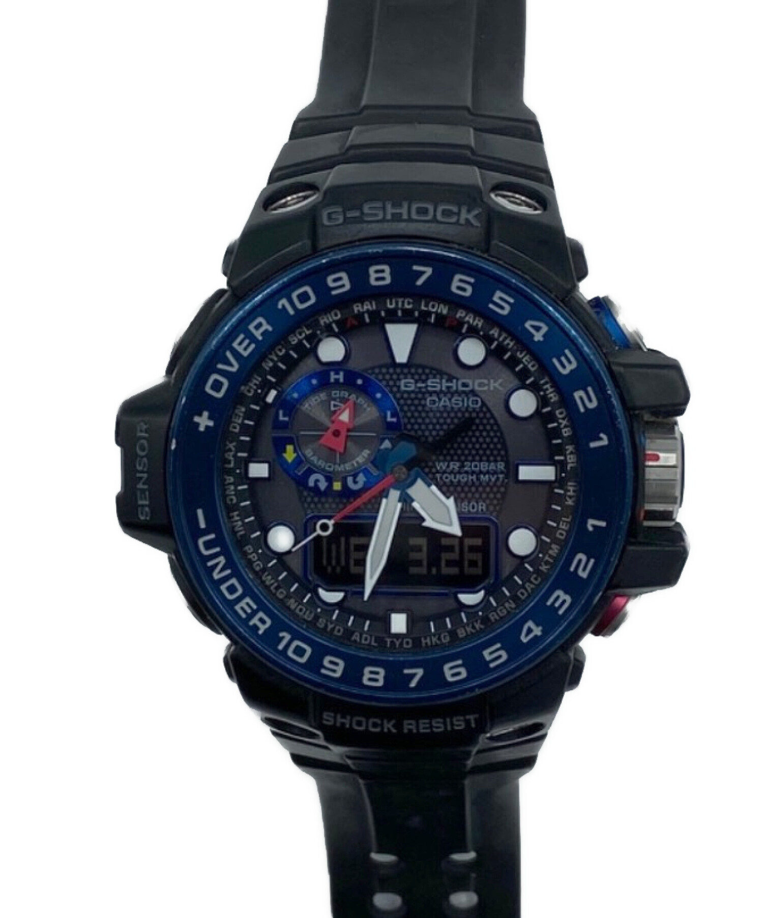 中古・古着通販】CASIO (カシオ) GULFMASTER 腕時計 ブラック 