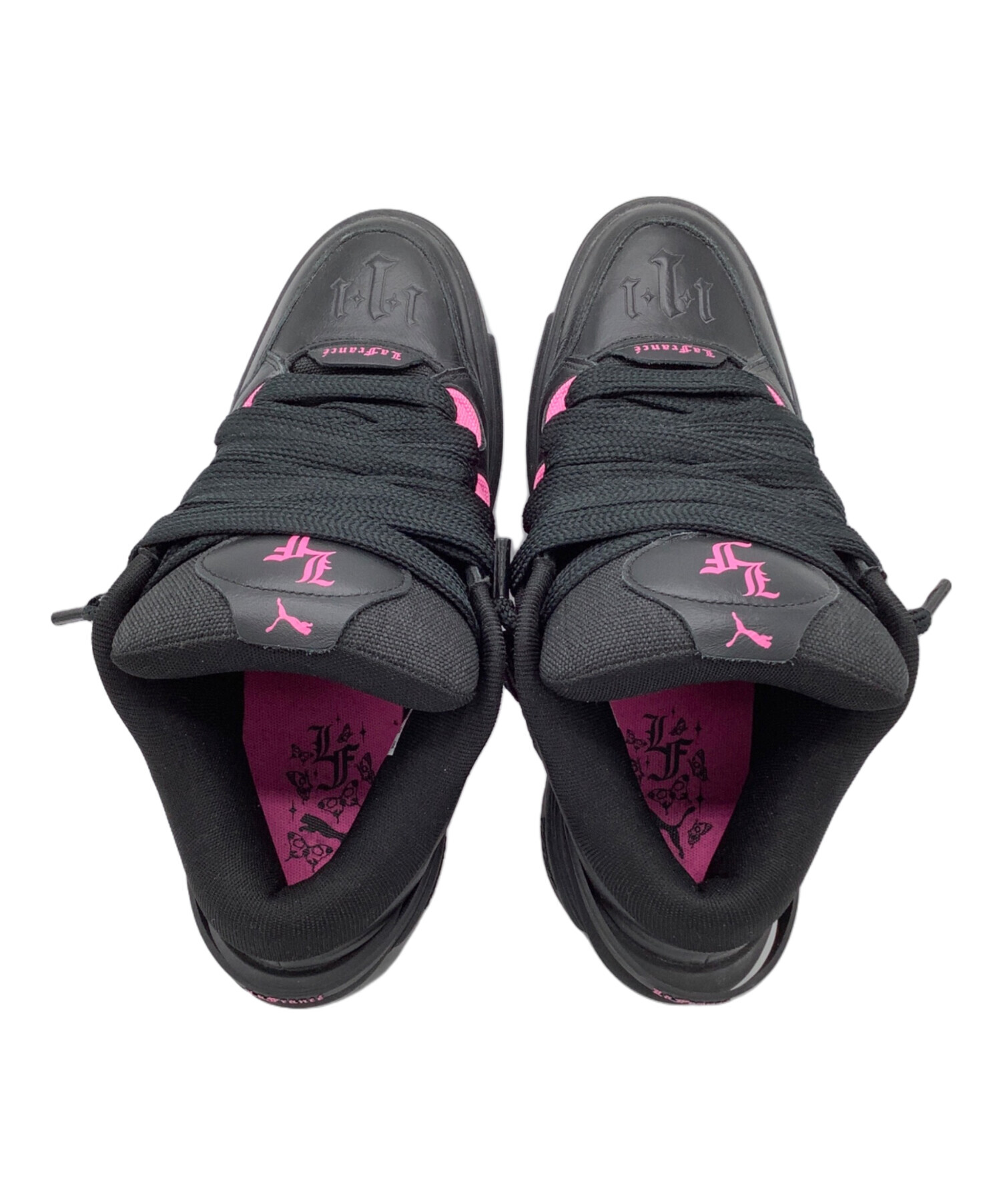 PUMA ブラック/ピンク スニーカー 新品 PUMA プーマ スニーカー レディース BLACKPINK ロゼ 韓国 韓国