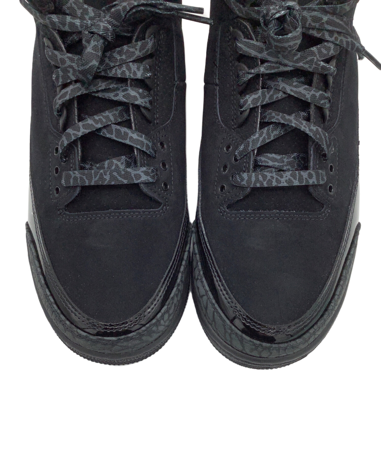中古・古着通販】NIKE (ナイキ) Air Jordan 3 Retro Black Cat 
