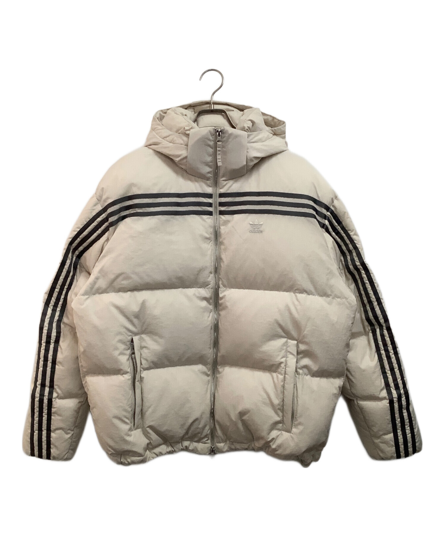 アディダス ダウンジャケット ベージュ Lサイズ adidas 【adidas 