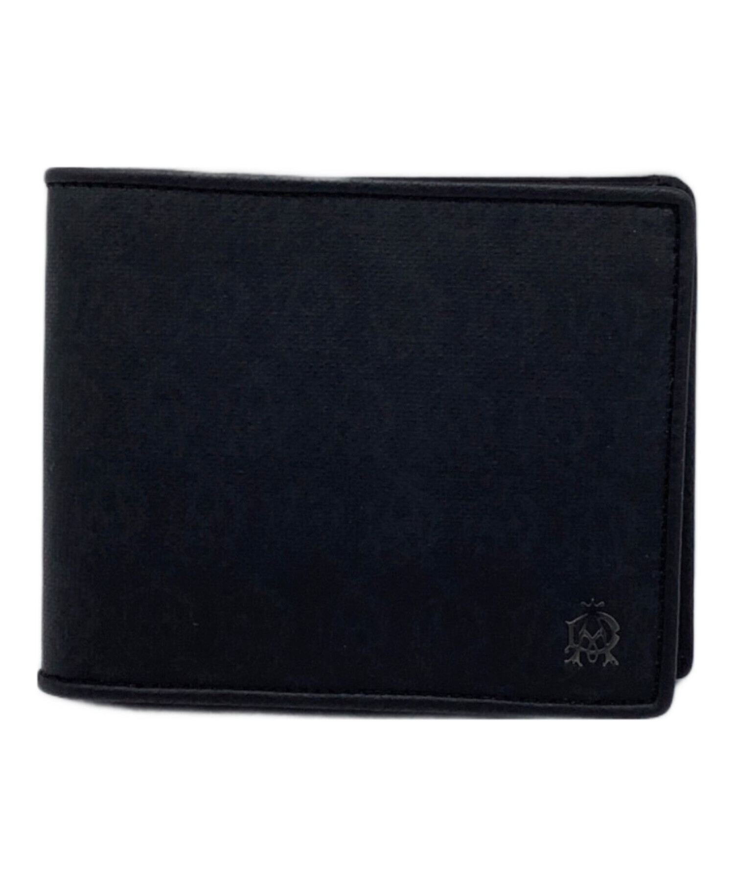 中古・古着通販】dunhill (ダンヒル) 2つ折り財布 ブラック｜ブランド 