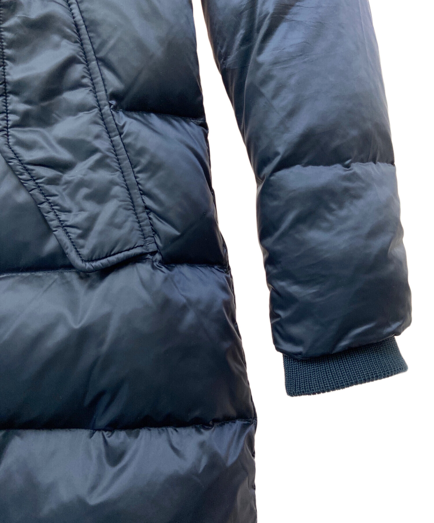 中古・古着通販】DIESEL (ディーゼル) ダウンコート ネイビー サイズ:L 