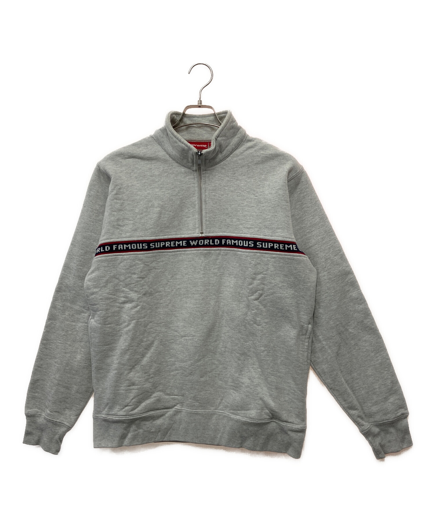 中古・古着通販】Supreme (シュプリーム) World Famous Half Zip Sweat 