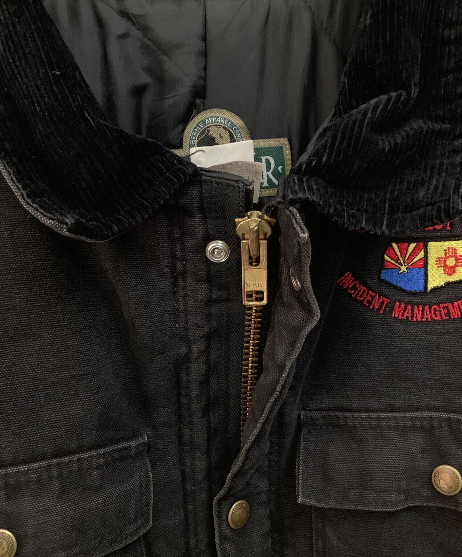 中古・古着通販】BERCOWEAR (ベルコウェア) ダックジャケット ブラック