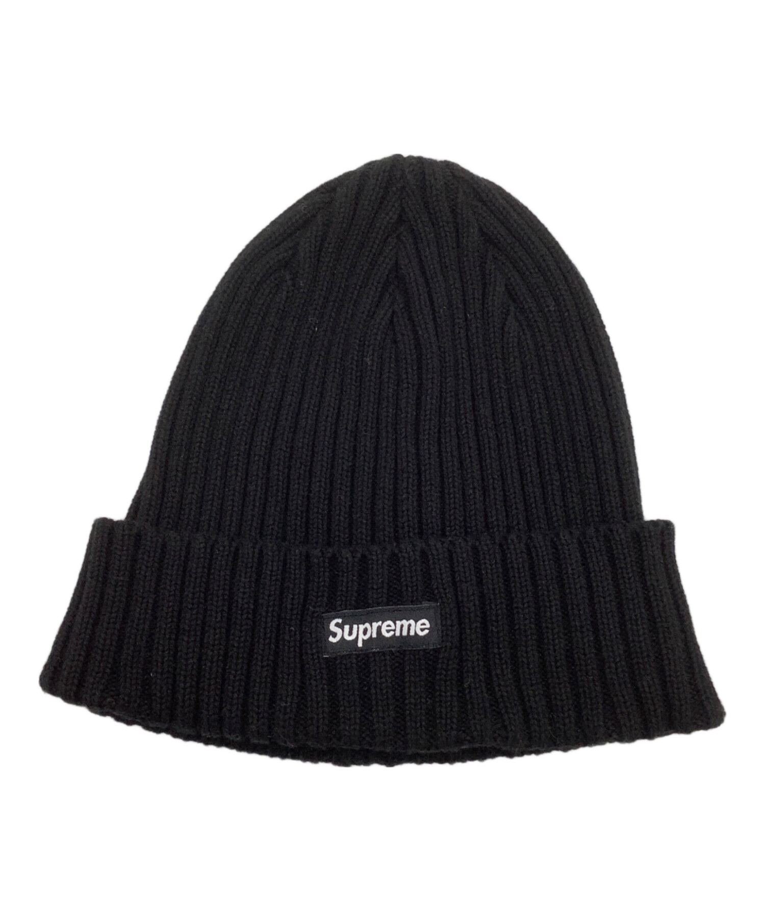 中古・古着通販】Supreme (シュプリーム) ニット帽 ブラック｜ブランド 