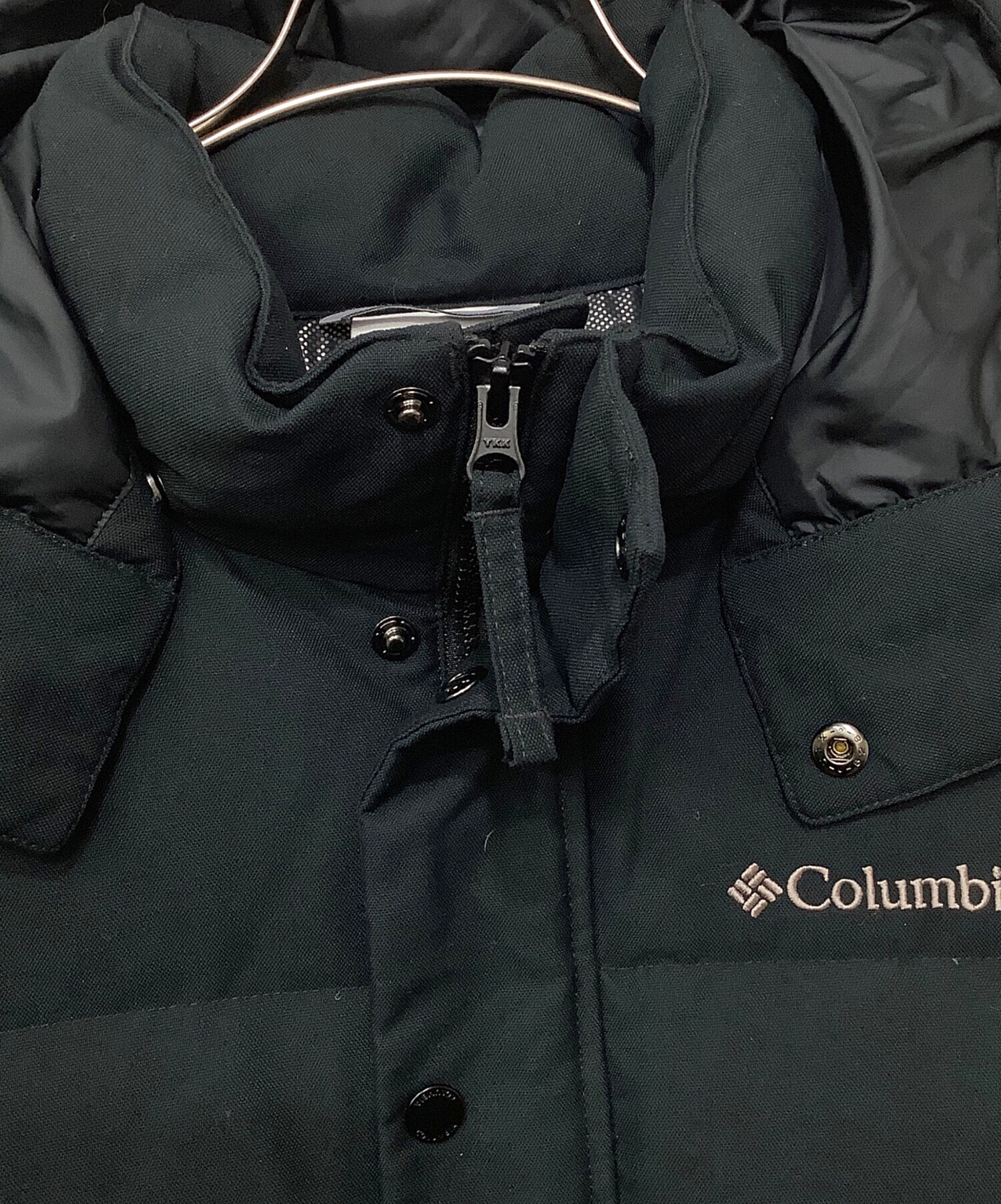 中古・古着通販】Columbia (コロンビア) ダウンジャケット ブラック