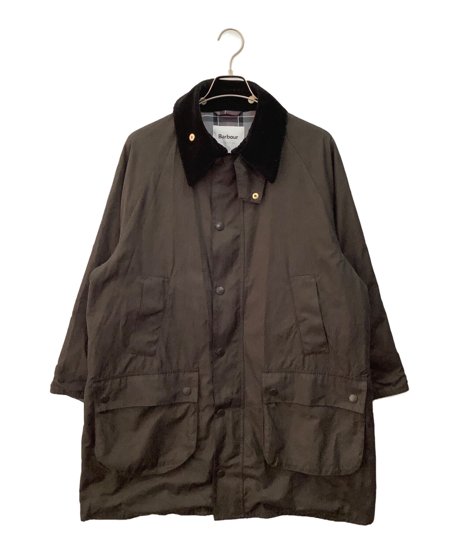 中古・古着通販】Barbour (バブアー) ノンワックスコート グレー