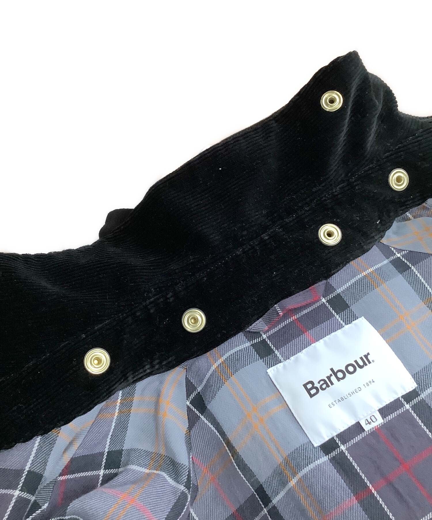 中古・古着通販】Barbour (バブアー) ノンワックスコート グレー