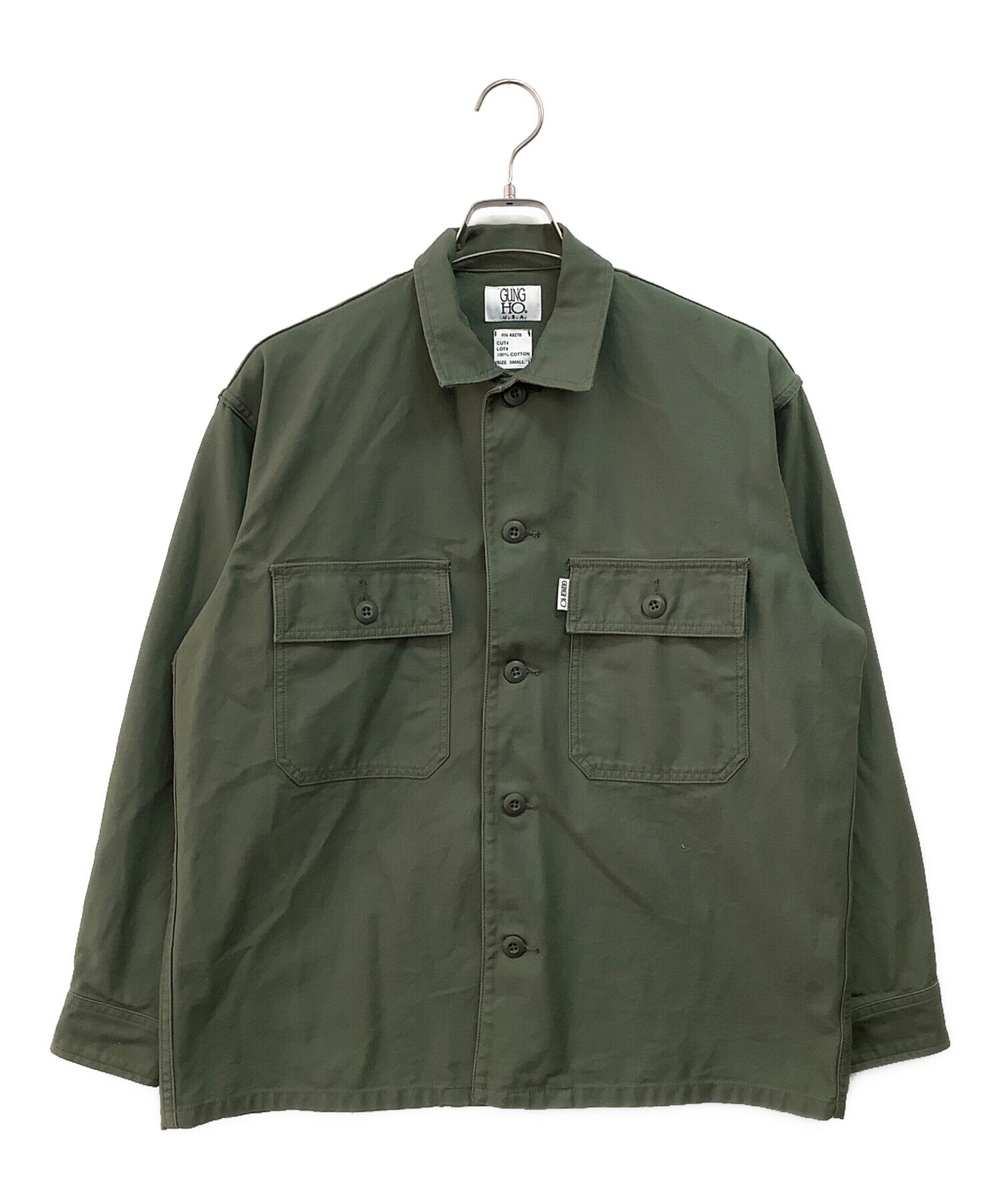 中古・古着通販】GUNG HO (ガンホー) カバーオール グリーン サイズ:S