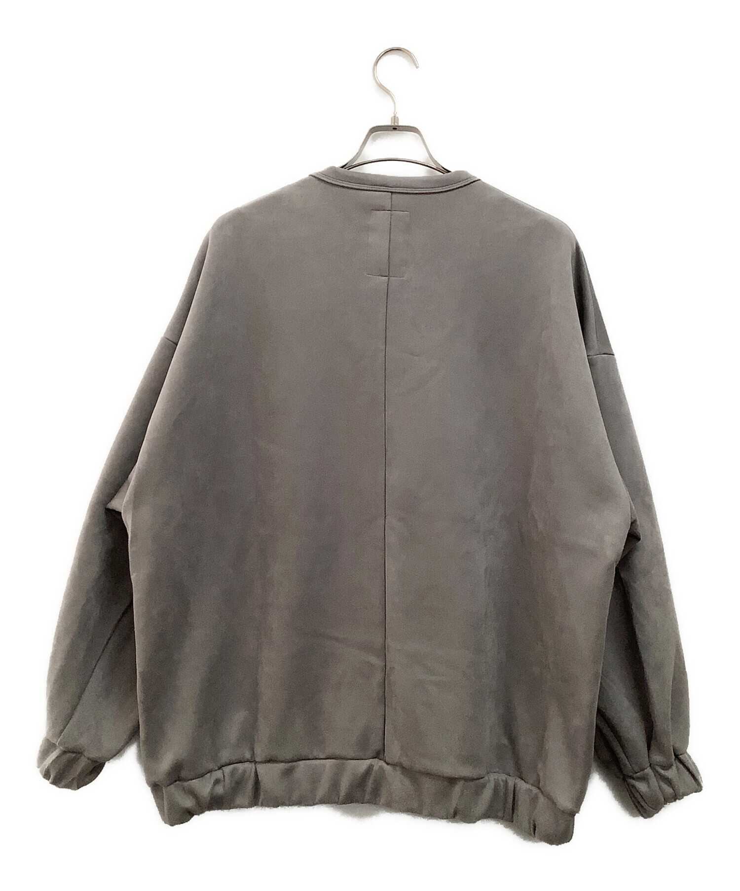 中古・古着通販】SHAREEF (シャリーフ) RECORD MICRO SUEDE SWEAT 