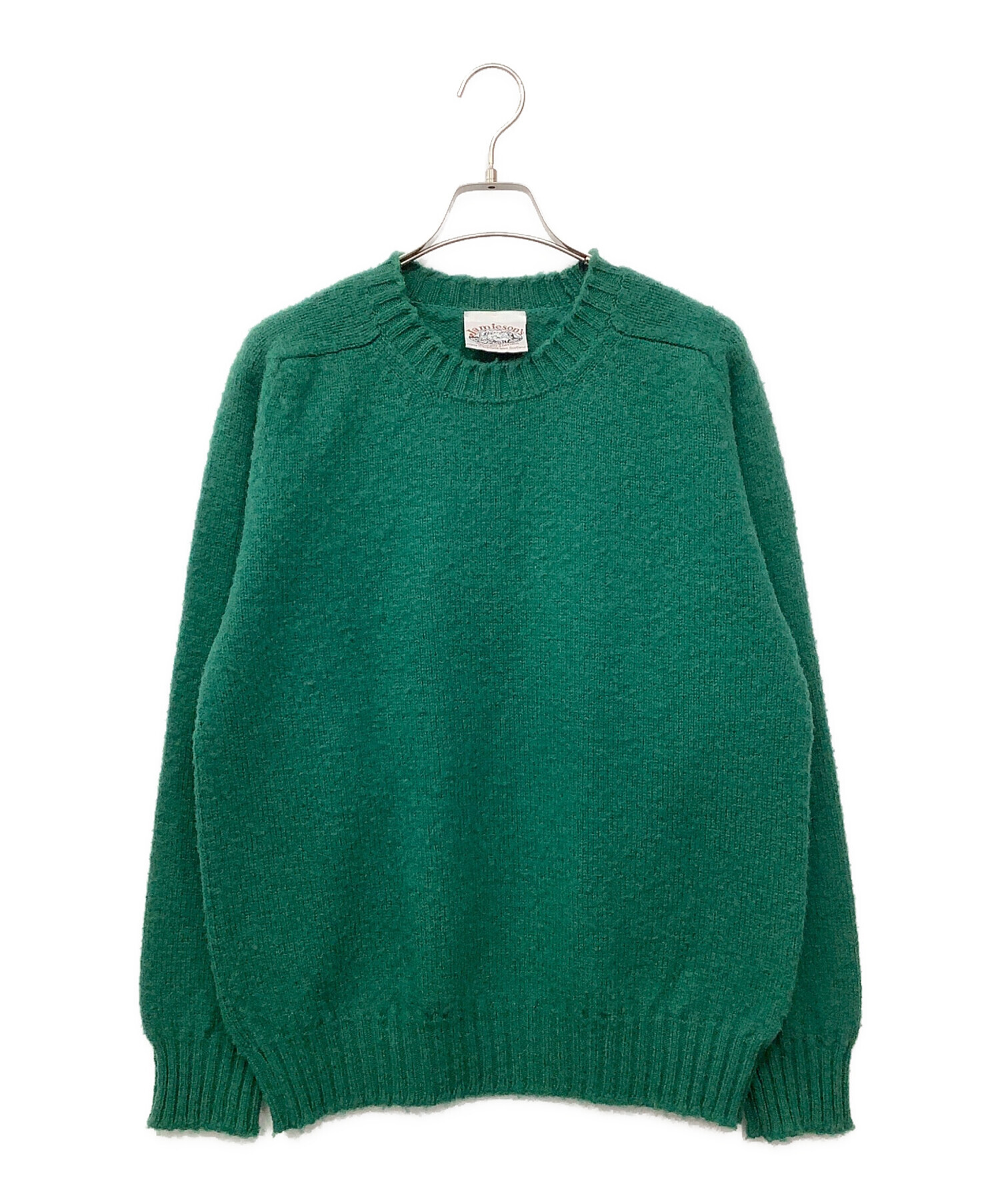 Jamieson's ウールニット 1837☆ジャミーソンズ Vネックフェアアイル柄