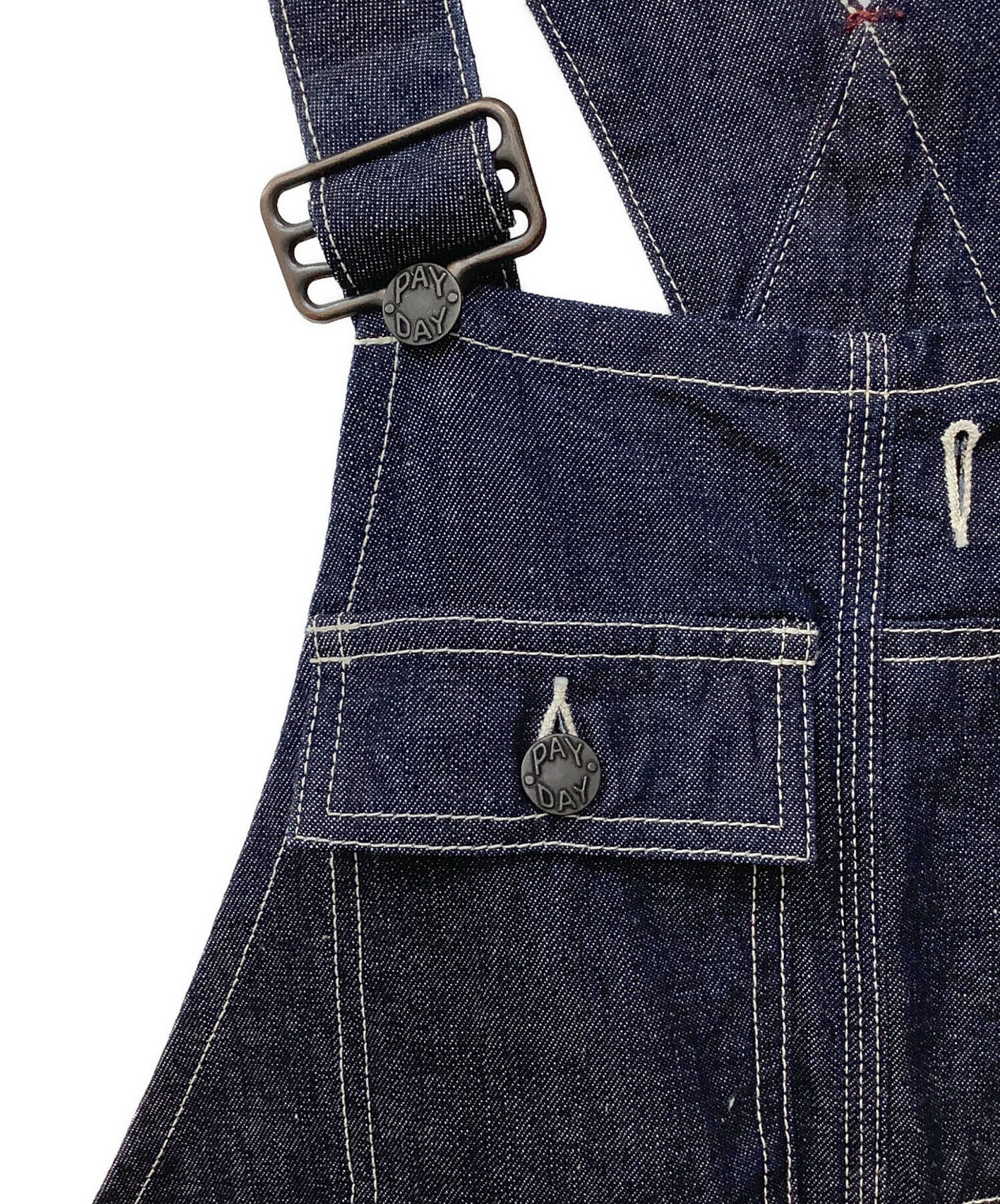 中古・古着通販】PAY DAY (ペイデイ) デニムオーバーオール ブルー