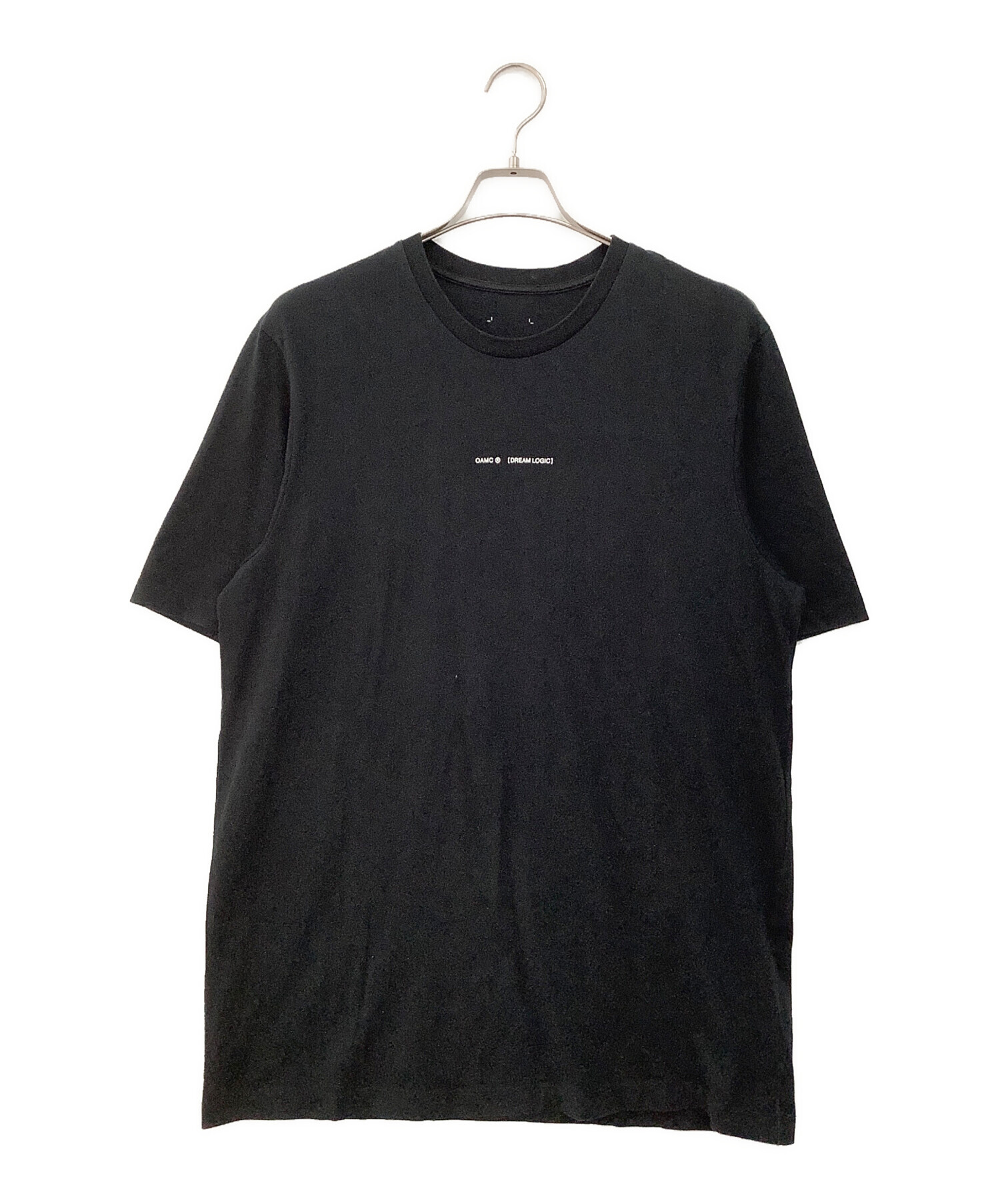 中古・古着通販】OAMC (オーエーエムシー) 半袖Tシャツ ブラック 