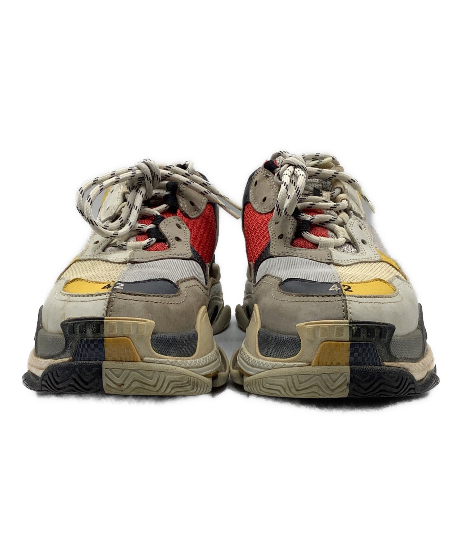 中古・古着通販】BALENCIAGA (バレンシアガ) スニーカー ベージュ