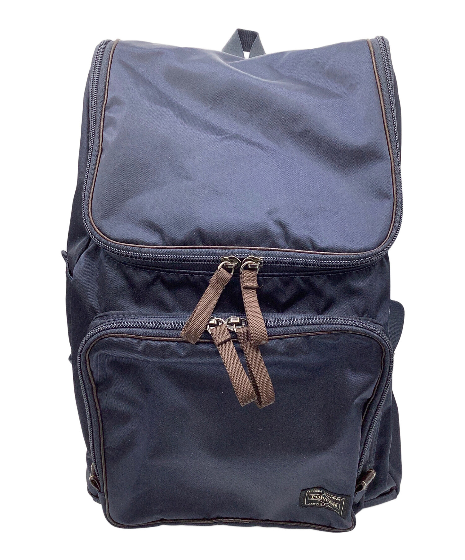 中古・古着通販】PORTER (ポーター) PLAN リュック ネイビー｜ブランド 