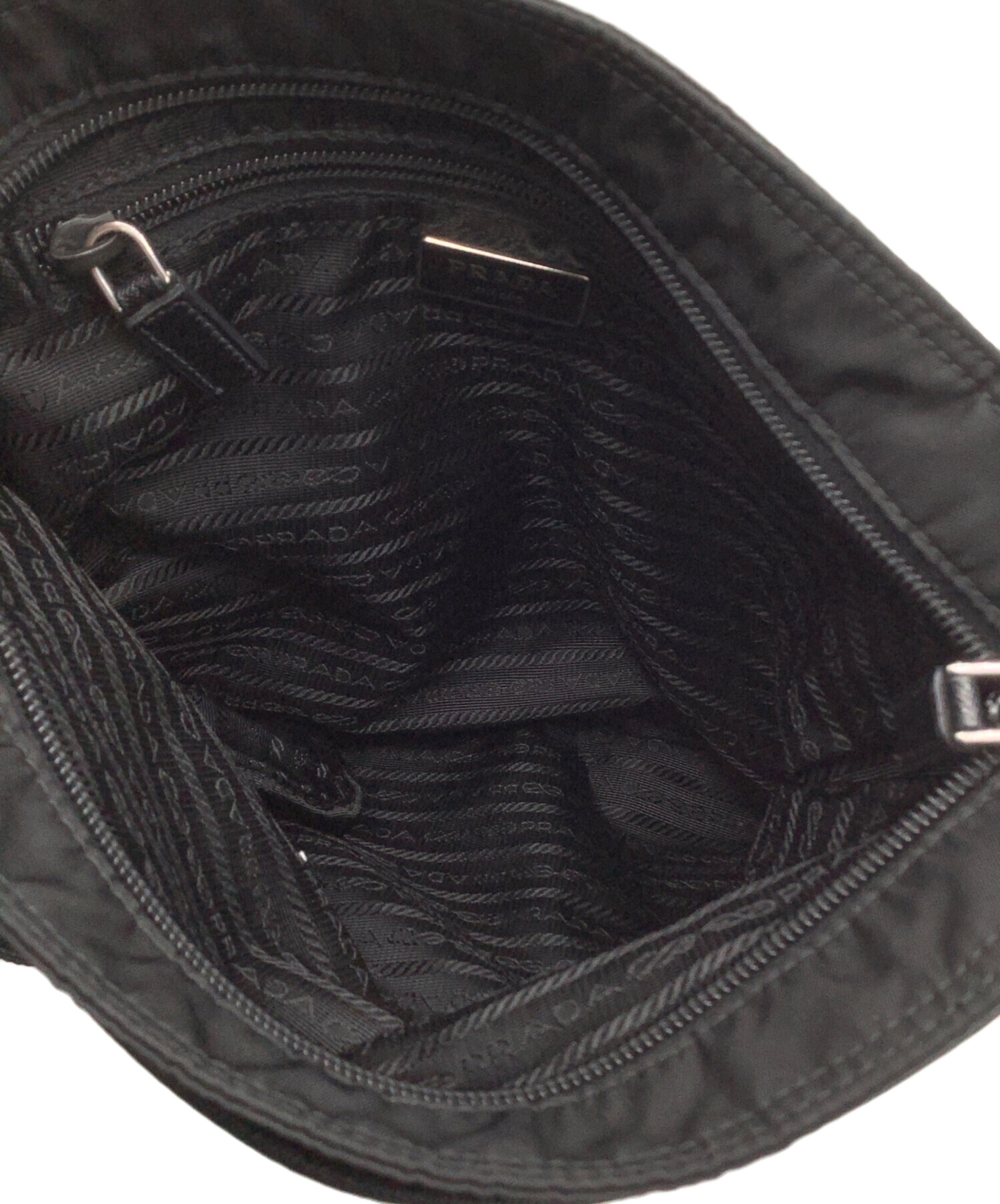 中古・古着通販】PRADA (プラダ) ショルダーバッグ ブラック｜ブランド 