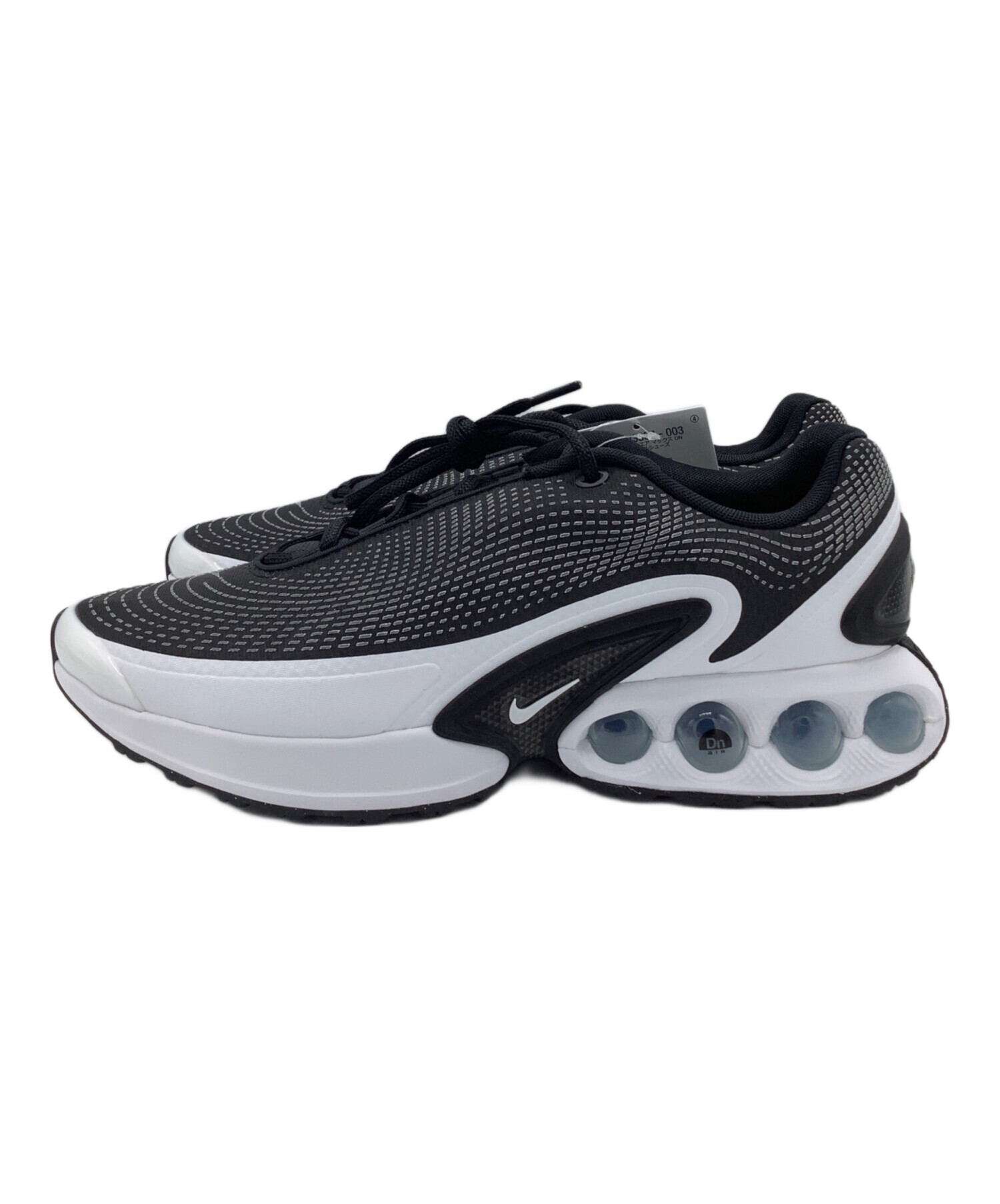 中古・古着通販】NIKE (ナイキ) AIR MAX DN ブラック×ホワイト サイズ 