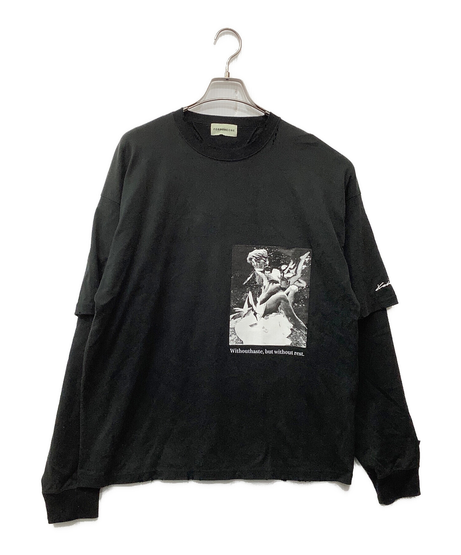 中古・古着通販】FORSOMEONE (フォーサムワン) 河村康輔 プリントT