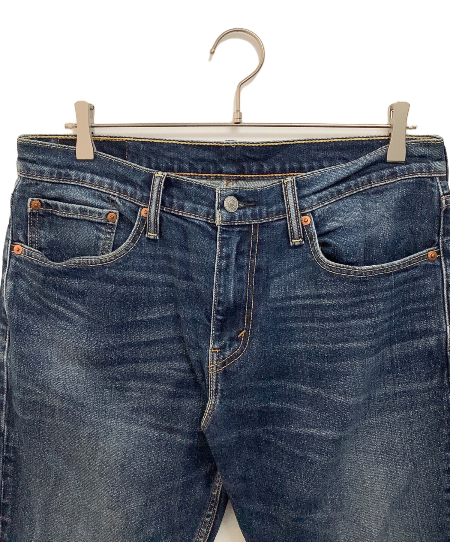 中古・古着通販】LEVI'S (リーバイス) ストレートデニムパンツ ブルー