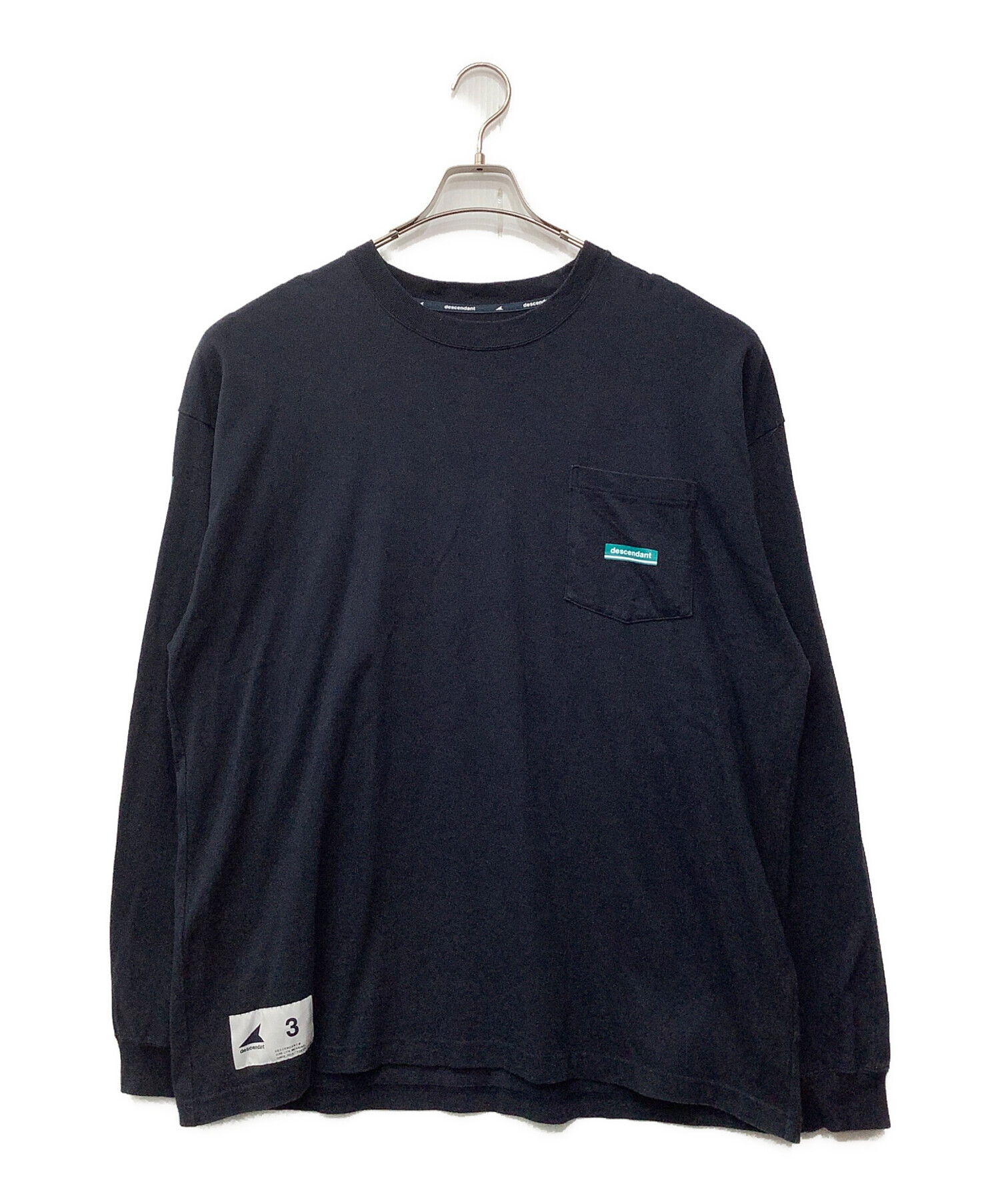 DESCENDANT HORIZON ORGANIC COTTON TEE L 【公式通販】