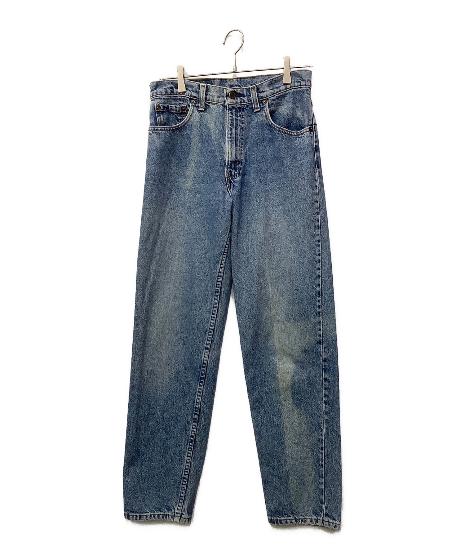 中古・古着通販】LEVI'S (リーバイス) ストレートデニムパンツ ブルー
