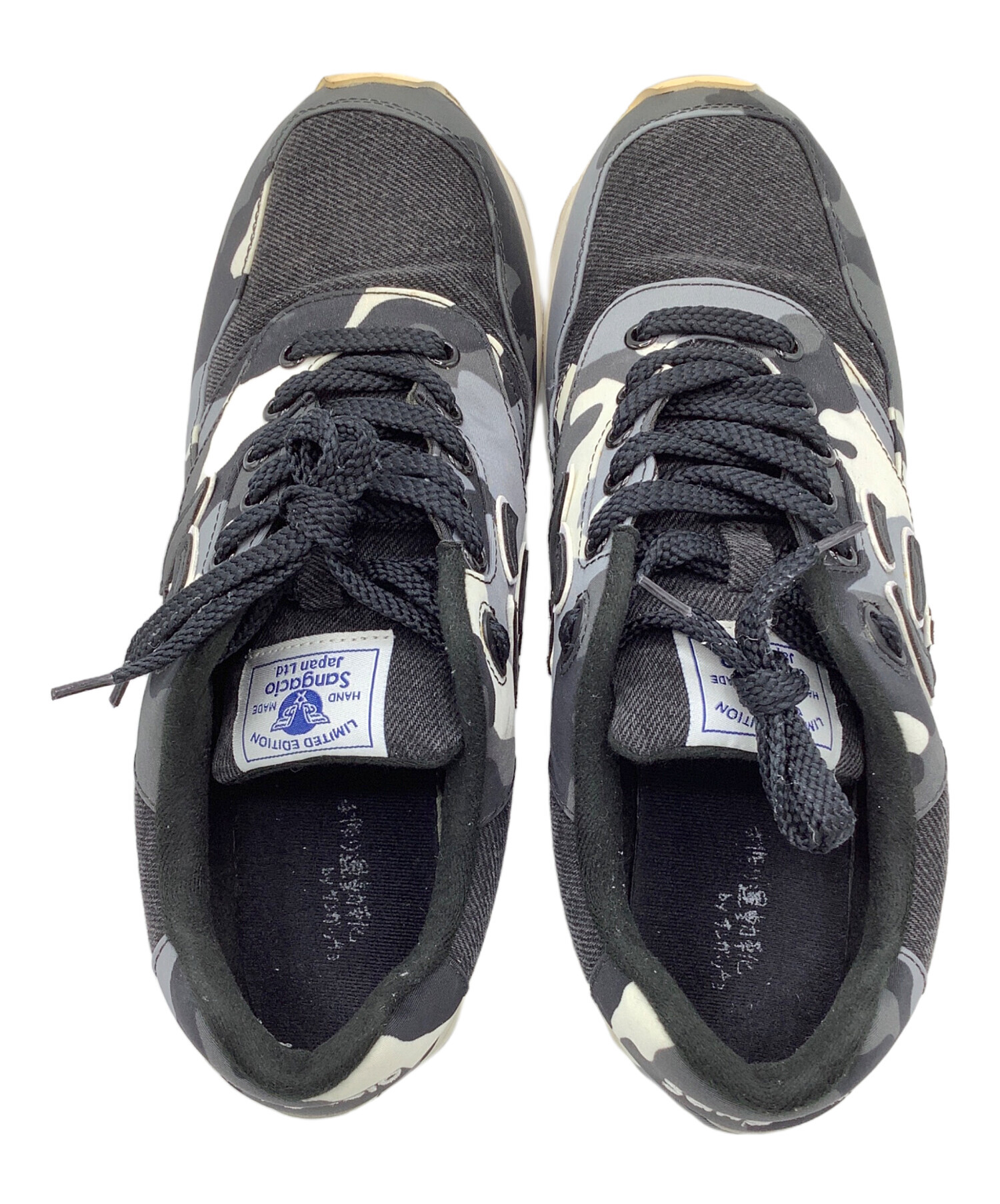 中古・古着通販】Sangacio (サンガッチョ) CAMO WHITE スニーカー 