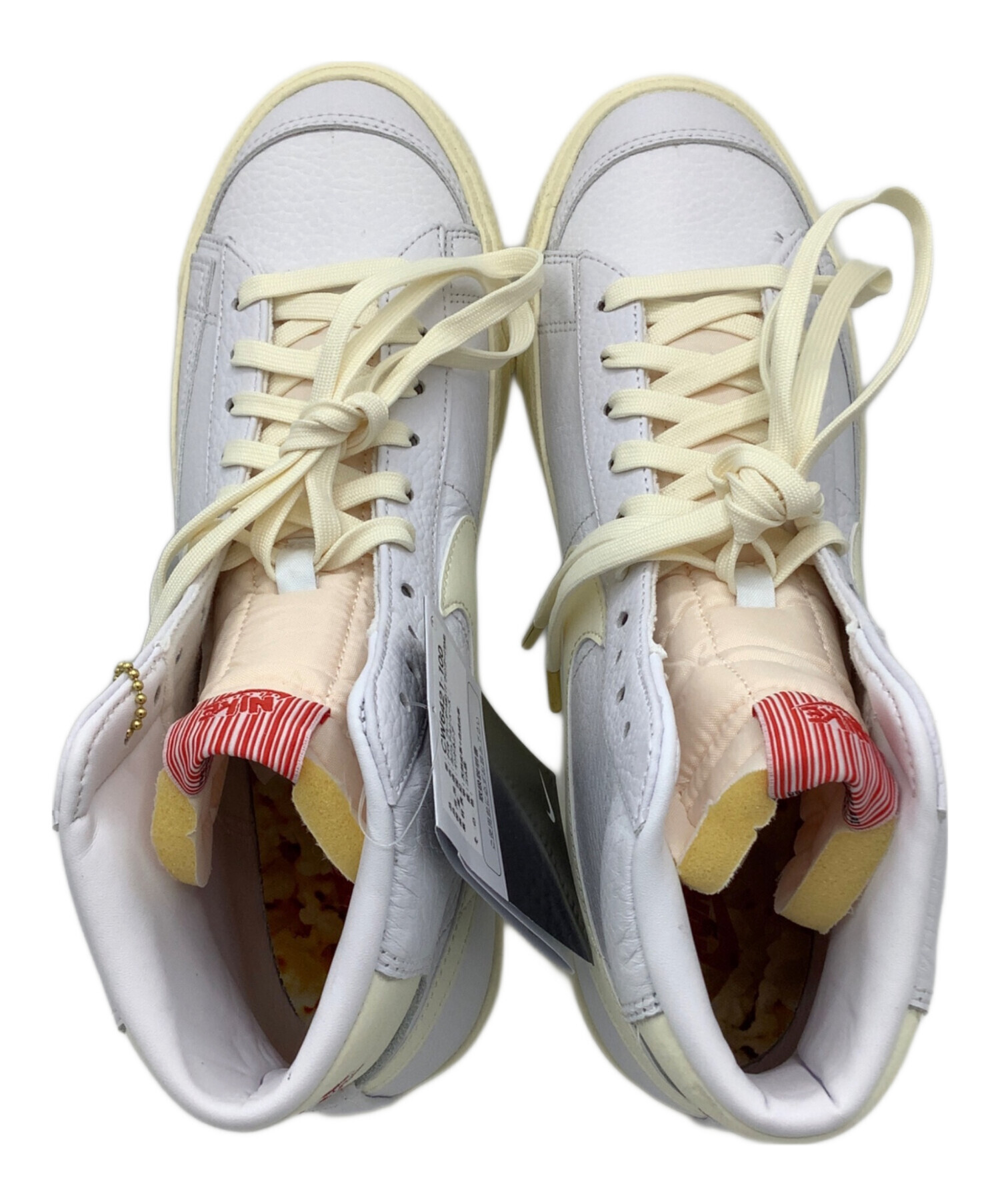 中古・古着通販】NIKE (ナイキ) BLAZER MID 77 POPCORN ホワイト 