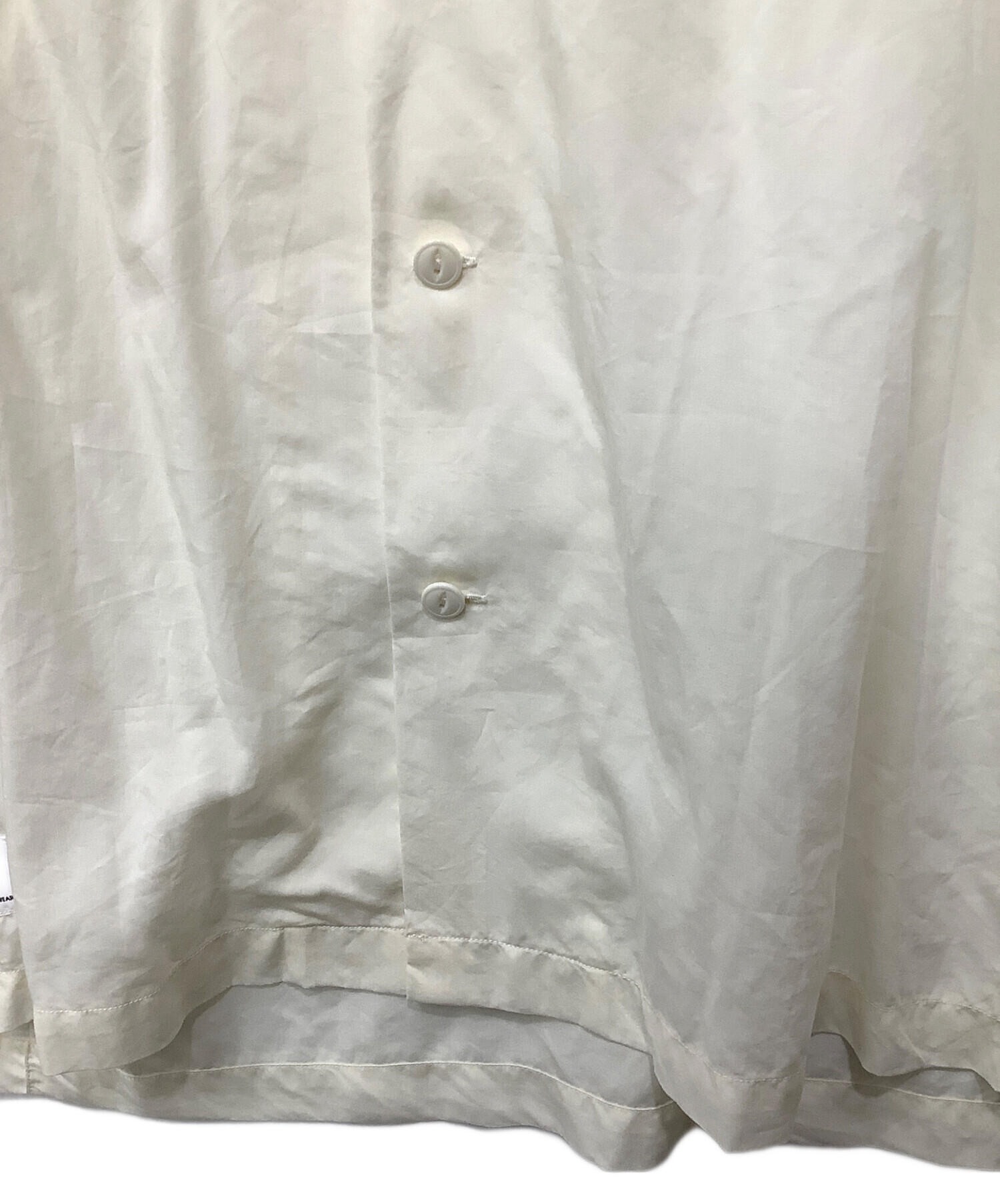 168 Schott ショットボウリングシャツ バック刺繍 XL アイボリー