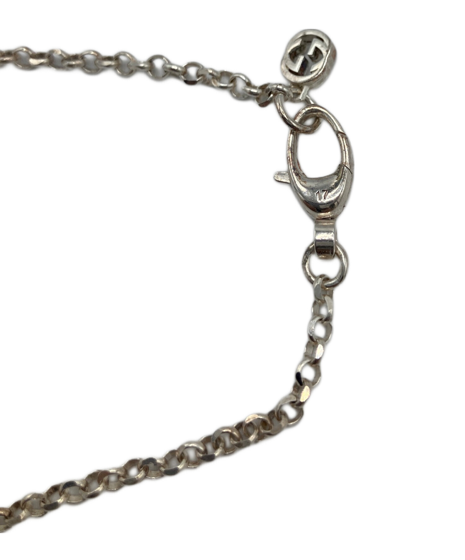 中古・古着通販】GUCCI (グッチ) シルバーブレスレット｜ブランド