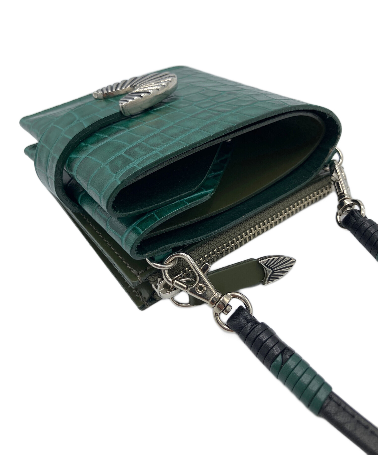中古・古着通販】TOGA TOO (トーガ・トゥ) LEATHER SHOULDER WALLET