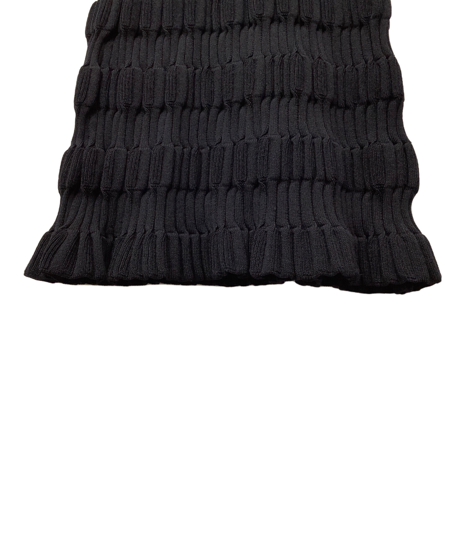 FETICO ブラック ワンピース サイズ2 FETICO/フェティコ】別注 CUTOUT SATIN DRESS/カットアウトサテン