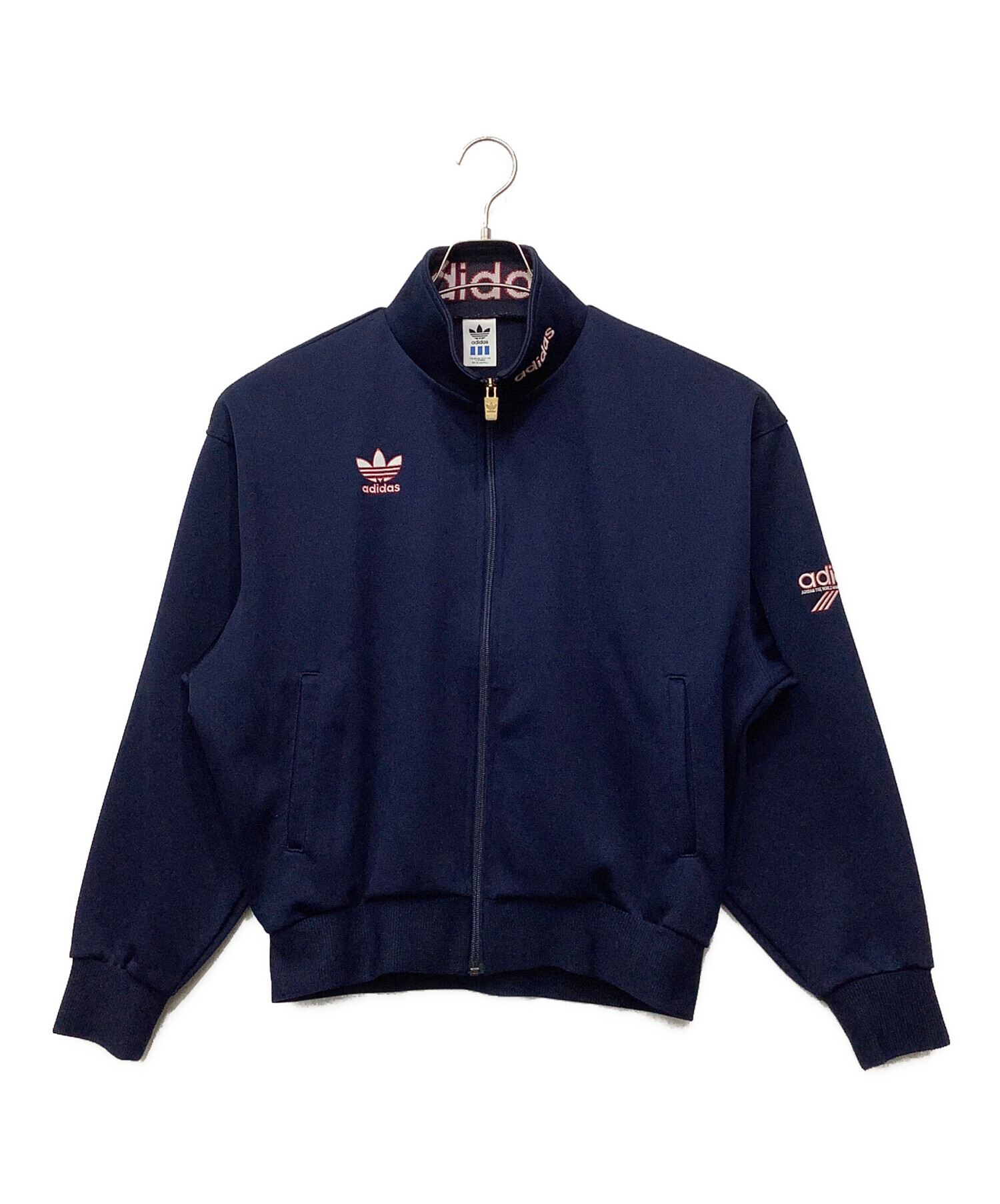 韓国古着 アディダス ジャージ 中古・古着通販】adidas (アディダス) ジャージ ネイビー サイズ