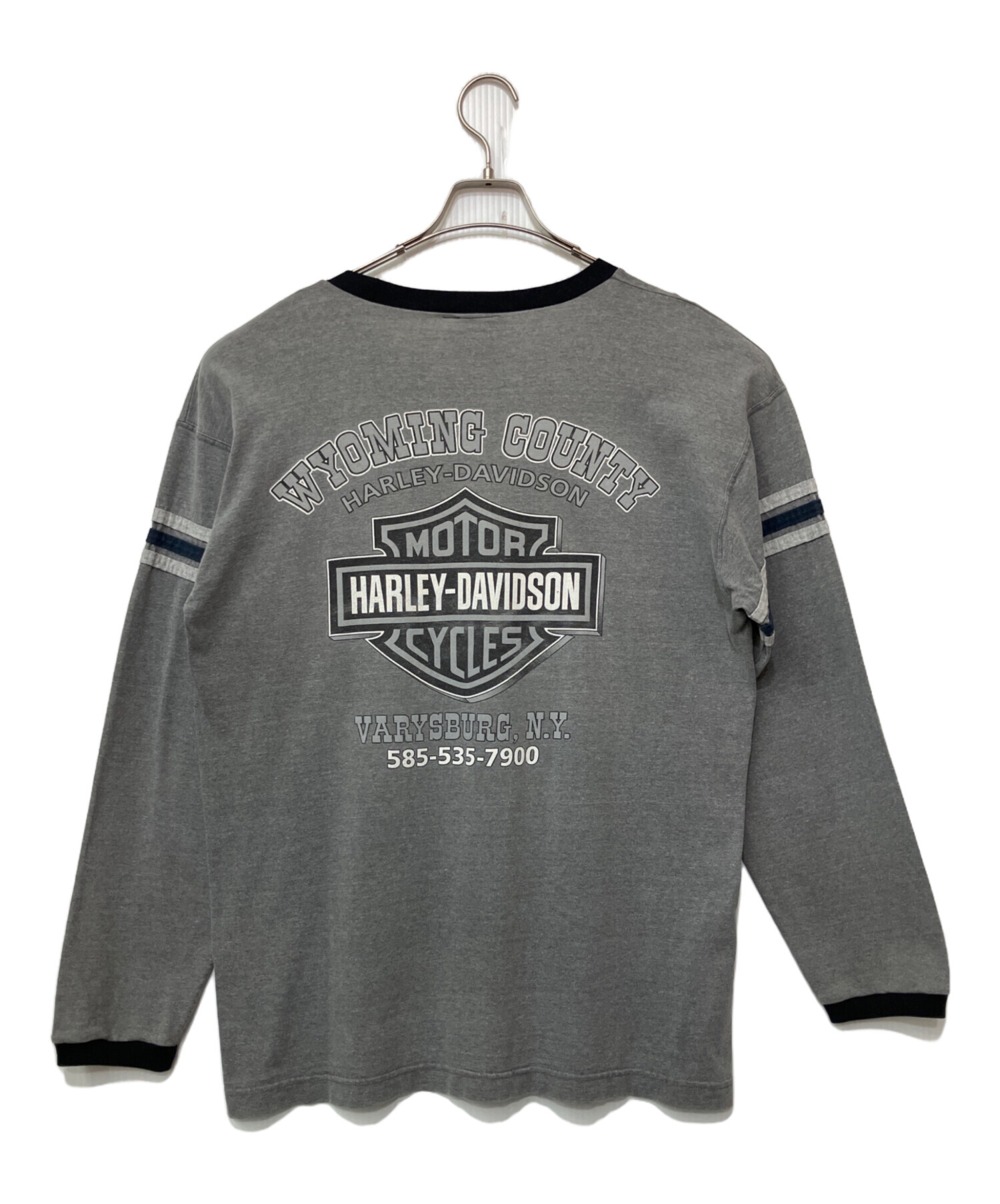 中古・古着通販】HARLEY-DAVIDSON (ハーレーダビッドソン) 長袖Tシャツ 