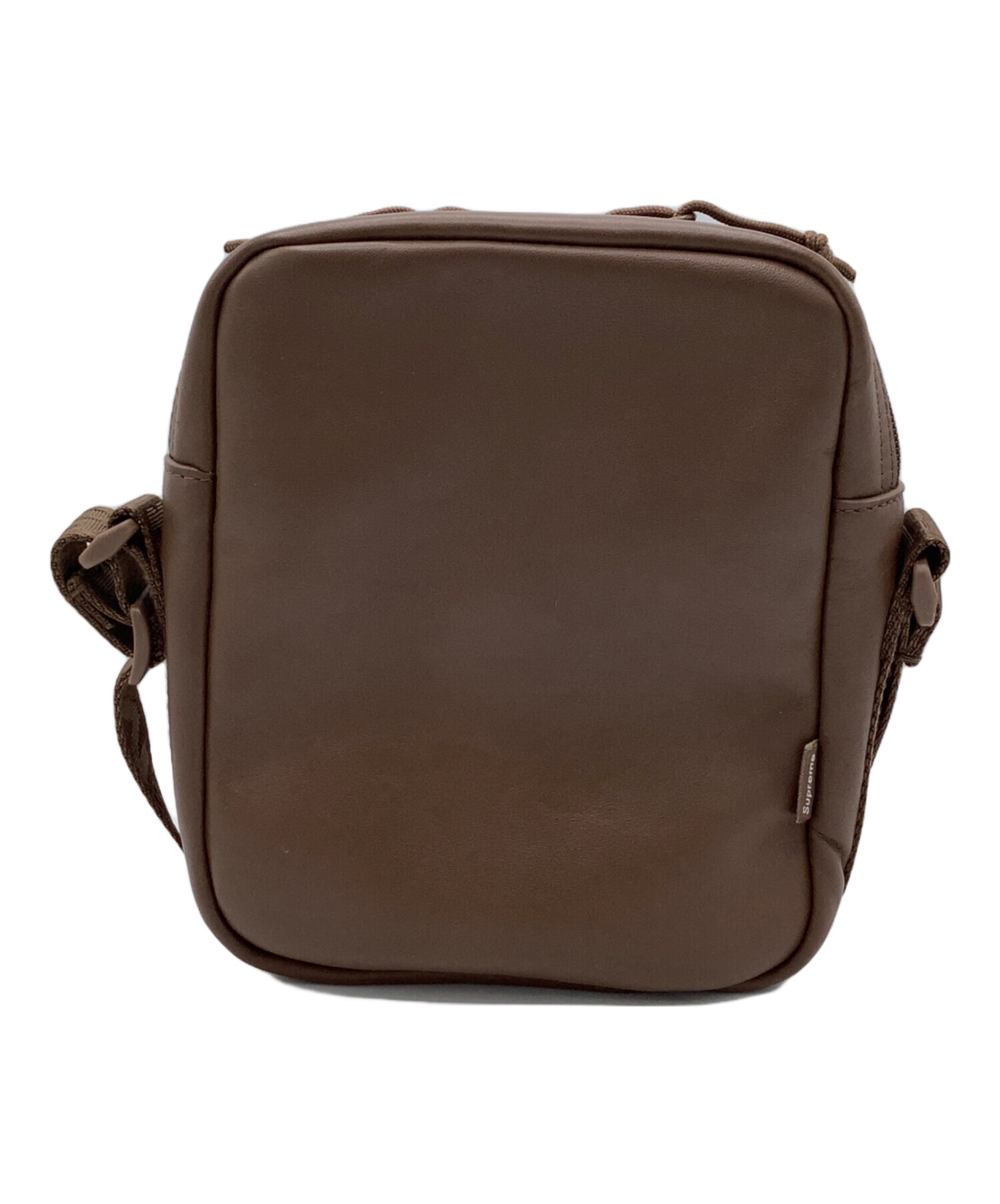 Supreme ヴィンテージ　ドラムバッグ ブラウン 中古・古着通販】Supreme (シュプリーム) Leather Shoulder Bag